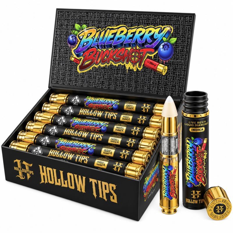 Hollow Tips V1 2g Disposable Vape Pen Empty Bullet